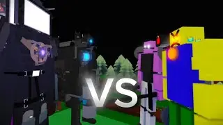 PVP MECH ▶ BUILD A BOAT FOR TREASURE ROBLOX skibidi toilet verses VS Noob titan end Purple Demons 