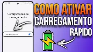 Como ativar carregamento rápido no celular