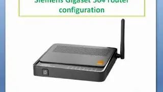 how to configure Gigaset Siemens Gigaset 504 Router