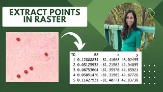 Extract raster data at points in R (shapefile AND csv)