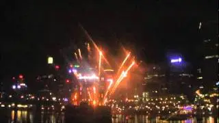 Sydney Darling Harbour Fireworks - Australia Day 2012