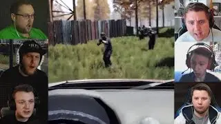 "Реакции Летсплейщиков" на Бандитов из Mist Survival