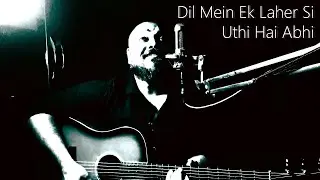Dil Mein Ek Lehar Si Uthi Hai Abhi, Ghulam Ali Ghazal Live by Amarabha Banerjee