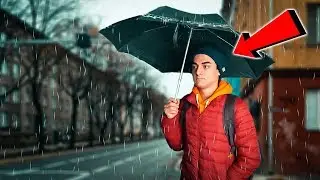 GO TO SCHOOL IN RAIN AIR !! (Primary-Junior-High School)