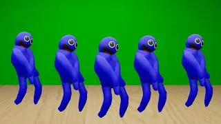 5 Blue Rainbow Friend Dance
