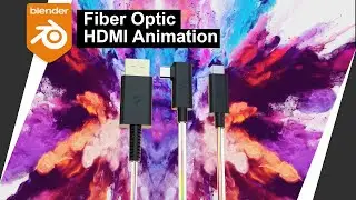 HDMI OPTICAL FIBER  3D Product Animation / Visualization by 3D Animation Studio - CGV