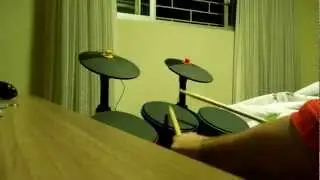 Teste Bateria do Guitar Hero no Mac - Mountain Lion