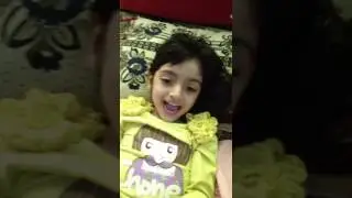 Cute Kiss To Uncle from His Niece Emaan