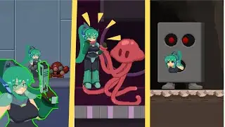 Android Girl vs Aliens 【Zeta Break!!】ゼータブレイク！！　Gameplay