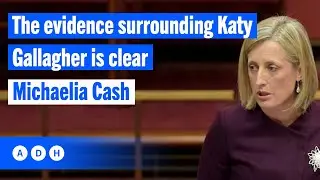 The evidence surrounding Katy Gallagher is clear: Michaelia Cash | Alan Jones