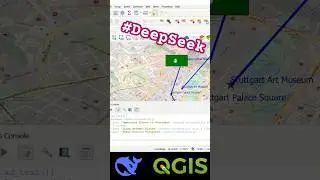How to use Deepseek AI for map creation in QGIS.