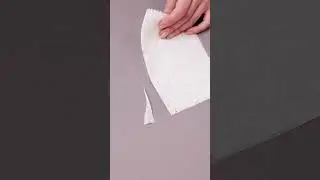 Вытачка на деликатной ткани #diy #fashion #выкройки #мода