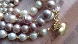 ЧОКЕРА 👑⚜️ ЖЕМЧУГА И КАМНИ 💖 БАРОЧНЫЙ ЖЕМЧУГ 💖 КАСУМИ ЛАЙК 🩷🩷🩷