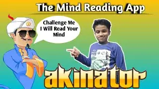 Akinator | Akinator The Mind Reading App | Testing Akinator