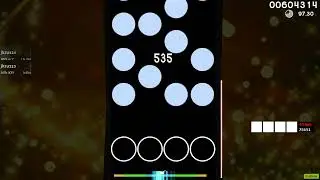 osu!mania - Triumphal Return 1.25x (Epsilon Sample Stamina) 97.32% 904.6k 1412x