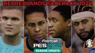 PES 2021 FACEPACK NETHERLANDS EURO 2024