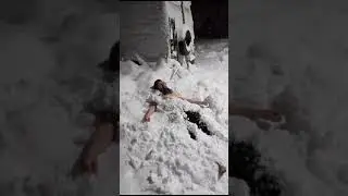Тренировка на снегу.