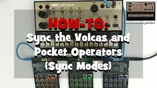 How-to: Sync Volcas and Pocket Operators | Sync Modes & Scenarios