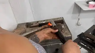 Una suscriptora vino a aprender joyería en mi taller