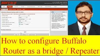 How to configure buffalo router as a bridge | Buffalo Router ko Repeater kaise banaye | Repeater