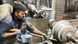 Handcrafting an Aluminium Pot: Masterful Metalworking #CraftingWithSkill #AluminiumPot #Handmade
