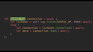 Setting up a TCP state machine in my rust kernel