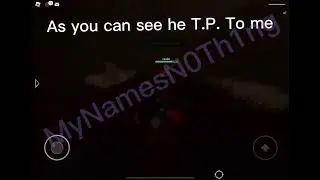 I found a hacker in roblox Zo Samurai