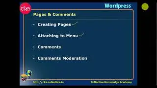 7 Pages & Comments    Introduction to Wordpress and Theme Development