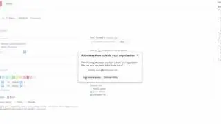 Control Alert for External Invitees in Google Calendar