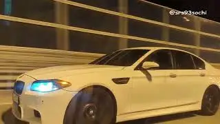 Ваз 2108 Турбо T3/T4 1.7 bar vs BMW F10 M5 без кат (Заезд - 3)