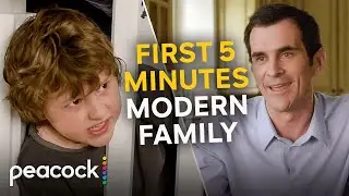 Can Someone Please Get Luke’s Head Out of the Banister | First 5 Minutes of Modern Family
