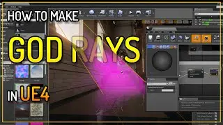 Creating simple God Rays (light shafts) in Unreal 4