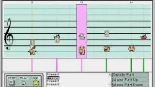 Mario Paint Composer 2.0 - Megaman: Fireman