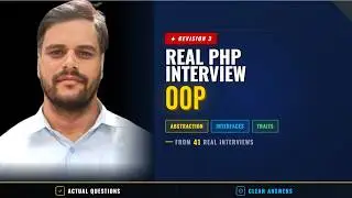Re-3|Real Interview Exp|PHP OOP Interview Questions|Abstraction, Encapsulation, Interface & Traits