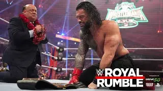 WWE Royal Rumble - Roman Reigns Vs Randy Orton Vs AJ Styles Vs LA Knight (Fatal 4-Way Match)