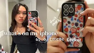 what's on my iphone 15 pro max as a college student! 🌷🌟