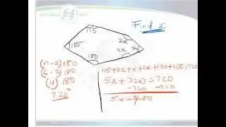 Video Atlanta Math Tutor : Angles in a Hexagon