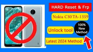 Nokia c30TA 1359 hard reset | nokia c30 frp bypass unlock tool | sk mobile
