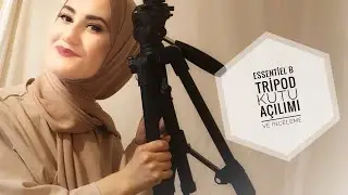 TRİPOD KURULUMU VE KULLANIMI, AYNI ZAMANDA İNCELEME (Trépied ESSENTİEL B presentation)