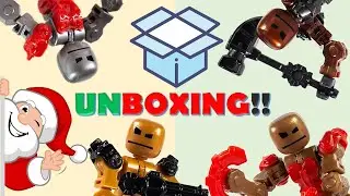 Klikbot Metalbots Unboxing & Review | klikbot unboxing toy, stikbot, animation #stikbot #klikbot