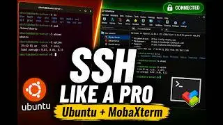 Complete SSH Setup on Ubuntu with MobaXterm | Passwordless Login