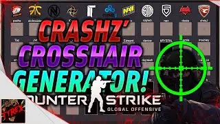 CSGO: How to change your crosshair in CSGO Featuring Crashz Crosshair Generator