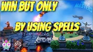 WIN BUT ONLY BY USING SPELLS! Minion Masters Challenges Pt. 1