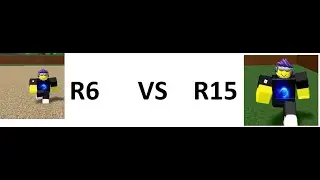 R6 Versus R15 - Roblox