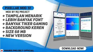 New Update!! pixelLab Mod Terbaru 2021 - PixelLab Pro 3F - Full Font Terbaru