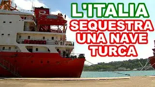 La Guardia Costiera Italiana Blocca Una Nave Turca Nel Porto Abruzzese Di Ortona, Chieti, Abruzzo