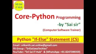 Python If Else Statement || Python Control Structures || Python Branching Control Structures || #47