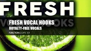 FRESH VOCAL HOOKS - Vocal Samples Pack | Female Acapella | Vocal Loops & Samples