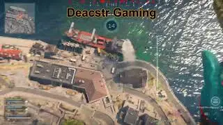 COD deploy the chute....cut the chute....and get an elimination
