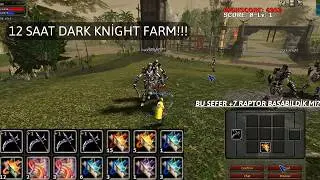 🔥12 SAAT CZ DARK KNİGHT FARM! GENİE'Lİ FARMLARA İNAT 